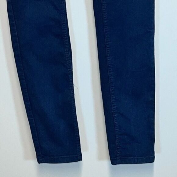 Fat Face Navy Cotton Stretch Jeggings Mid Rise Skinny Womens Sz 4 - Picture 3 of 8